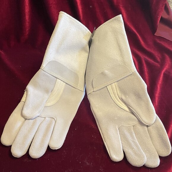 LEATHER WELDING GLOVES Black Stallion 750L Large PREMIUM ELK SKIN 1140A - Picture 6 of 11